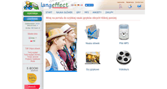 Desktop Screenshot of langeffect.pl